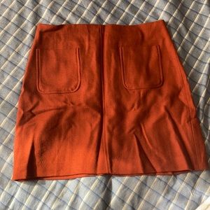 Madewell wool skirt